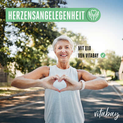 Sie sehen eine Packung Vitabay Coenzym Q10 Ubiquinol Weichkapseln, Produktbild: 04 Vitabay Coenzym Q10 Ubiquinol Weichkapseln, A-Nr.: 5878687 - 04