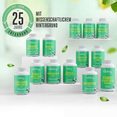 Sie sehen eine Packung Vitabay Taurin 1000 mg Kapseln, Produktbild: 05 Vitabay Taurin 1000 mg Kapseln, A-Nr.: 5878693 - 05