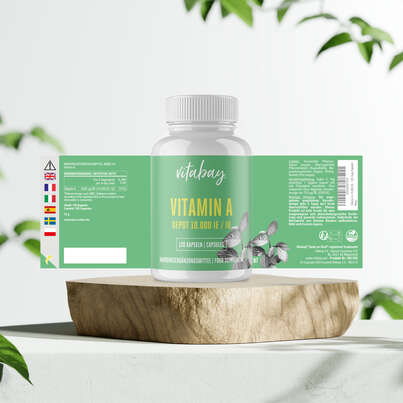 Sie sehen eine Packung Vitabay Vitamin B3 Niacin 500 mg Kapseln, Produktbild: 05 Vitabay Vitamin B3 Niacin 500 mg Kapseln, A-Nr.: 5878807 - 05