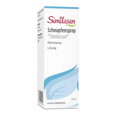Schnupfenspray Similasan, A-Nr.: 3910122 - 02