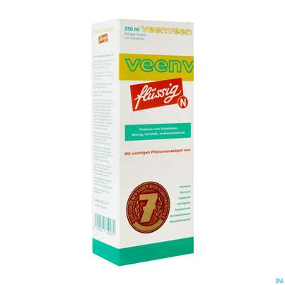 Sie sehen eine Packung Veen Veen Fluessig 250ml, Produktbild: 02 Veen Veen Fluessig 250ml, A-Nr.: 4565851 - 02