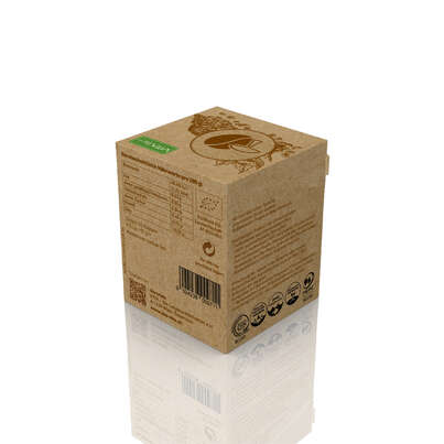 Sie sehen eine Packung VITA1001 - Bio Vitalkaffee (PREMIUM REISHI-Kaffee) | Holzfaser-Kapsel | 10er ÖKO-Box (Nespresso kompatibel), Produktbild: 02 VITA1001 - Bio Vitalkaffee (PREMIUM REISHI-Kaffee) | Holzfaser-Kapsel | 10er ÖKO-Box (Nespresso kompatibel), A-Nr.: 5684109 - 02