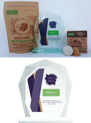 Sie sehen eine Packung VITA1001 - Bio Vitalkaffee (PREMIUM REISHI-Kaffee) | Holzfaser-Kapsel | 10er ÖKO-Box (Nespresso kompatibel), Produktbild: 09 VITA1001 - Bio Vitalkaffee (PREMIUM REISHI-Kaffee) | Holzfaser-Kapsel | 10er ÖKO-Box (Nespresso kompatibel), A-Nr.: 5684109 - 09