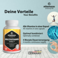 Sie sehen eine Packung Vispura Multivitamin Daily ohne Jod vegetarisch, Produktbild: 02 Vispura Multivitamin Daily ohne Jod vegetarisch, A-Nr.: 5274015 - 02