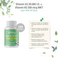 Sie sehen eine Packung Vitabay D3 Depot 20.000 I.E. + Vitamin K2 200 mcg Tabletten, Produktbild: 04 Vitabay D3 Depot 20.000 I.E. + Vitamin K2 200 mcg Tabletten, A-Nr.: 5877736 - 04